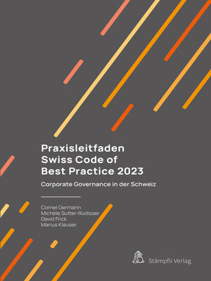 cover image of Praxisleitfaden Swiss Code of Best Practice 2023